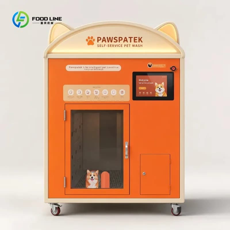 Station de lavage pour chiens en libre-service personnalisée, machine automatique de lavage et de sé