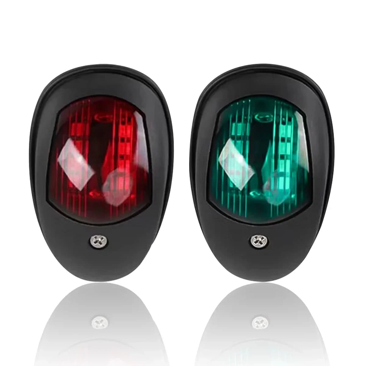 2 pièces LED feux de Navigation pour bateaux 12V 24V feux de Position de bateau lumières marines lam