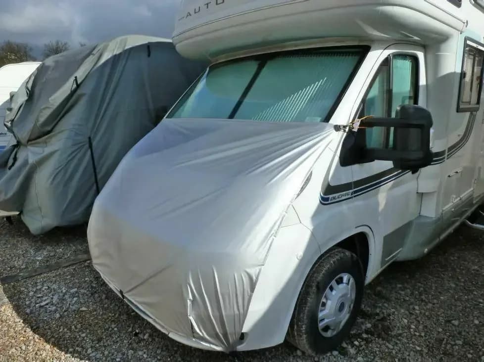 Couvercle de capot de camping-car, bouclier extérieur, accessoires de soleil et de neige pour Fiat D
