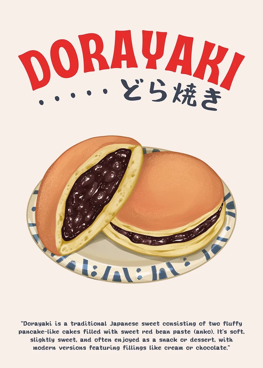 Affiche d'illustration de la cuisine japonaise, impressions de cuisine japonaise, peinture sur toile