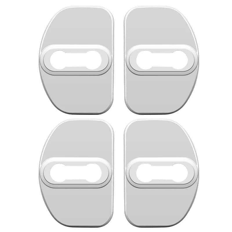 Couvercle de serrure de porte de voiture en acier inoxydable, accessoires de style de voiture, Renau