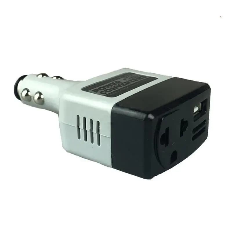 Adaptateur d'onduleur de puissance de voiture Portable 12V 24V DC à AC 220V, convertisseur de prise 