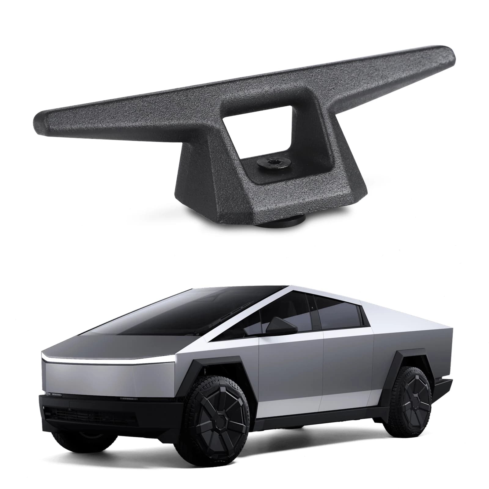 Tout nouveau Tesla Cybertruck 23 2024 2025 accessoires seau arrière Rail crochet de fixation robuste