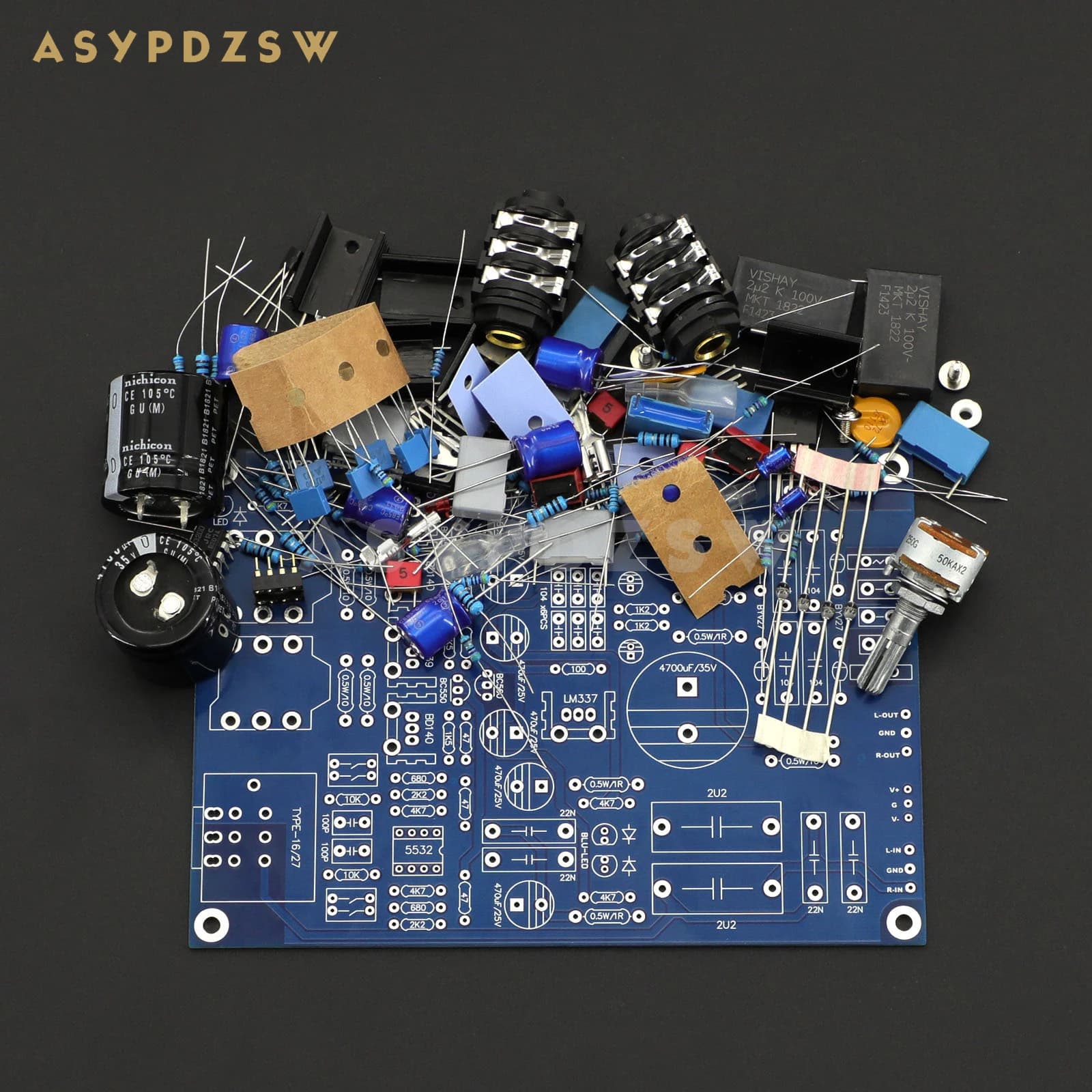 Base HIFI sur amplificateur de casque Lehmann classe A, préamplificateur LEM, Kit de bricolage/carte