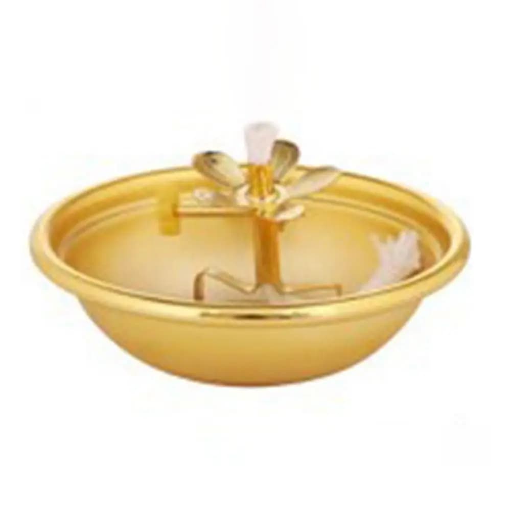 Lampe à pied en alliage antidérapant, support de lampe à beurre à jambes hautes, ornements de plat à