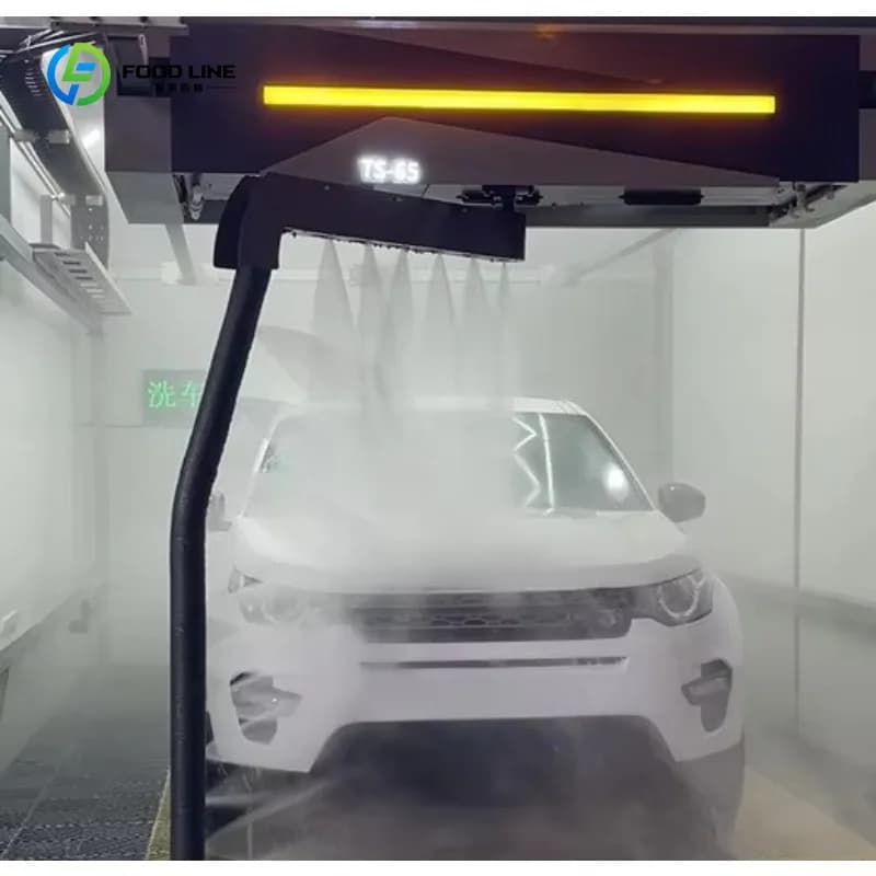 Système de lavage de voitures robotisé intelligent et personnalisé, nouvelle conception sans contact