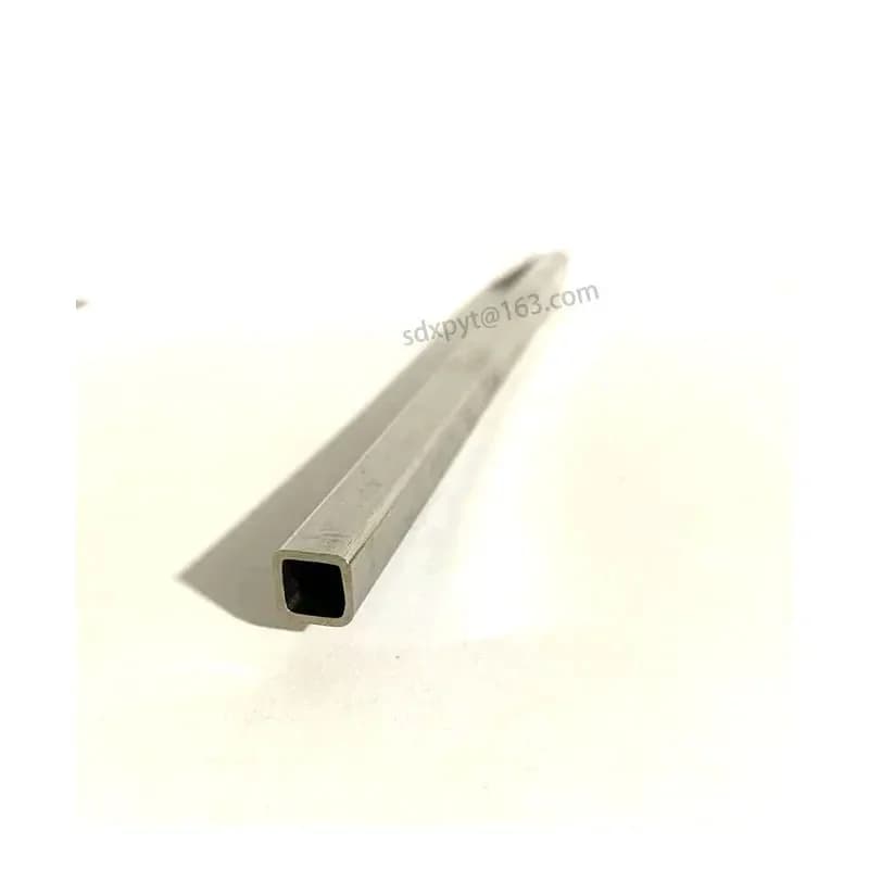 Tube carré de 10mm, tuyau carré en acier de 20mm, Tube carré en acier inoxydable de 30mm, tube métal