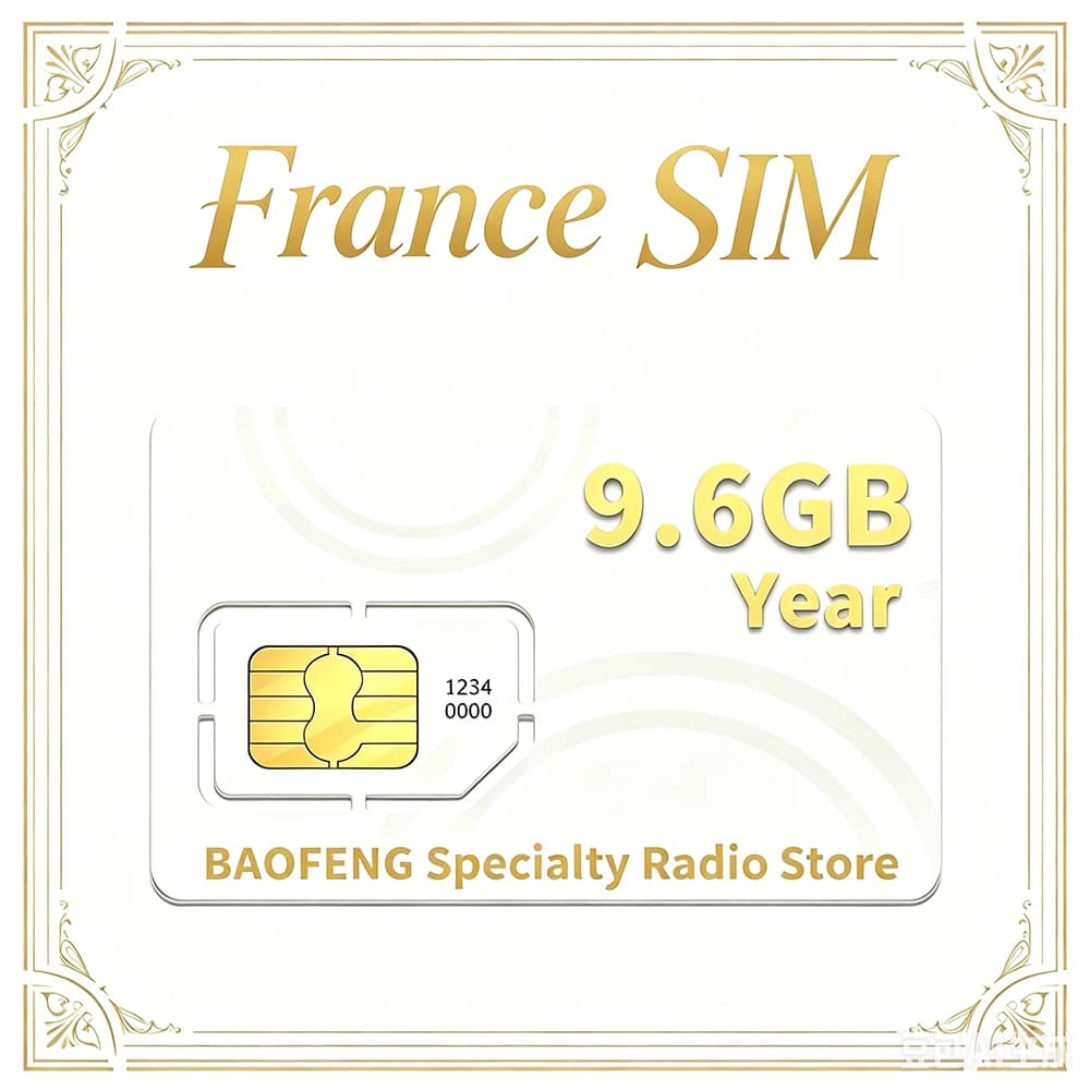 Carte SIM mondiale Europe IOT France 2G/3G/4G pour talkie-walkie, traceurs GPS, Global-PTT, GxinPOC,