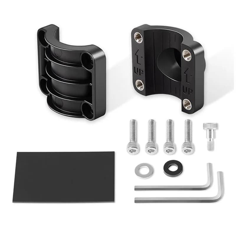 010-12676-15 Support sur poteau à 0 degrés pour paquets de pêche sur glace Garmin LiveScope, transdu