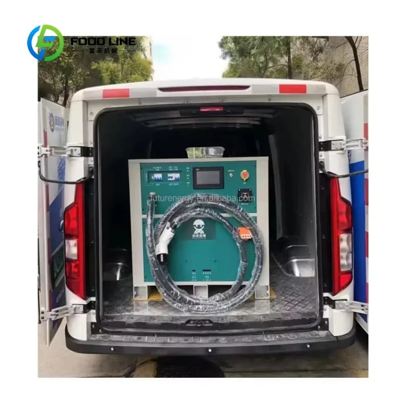 Système de recharge mobile d'urgence personnalisé pour véhicules électriques, station de recharge ra