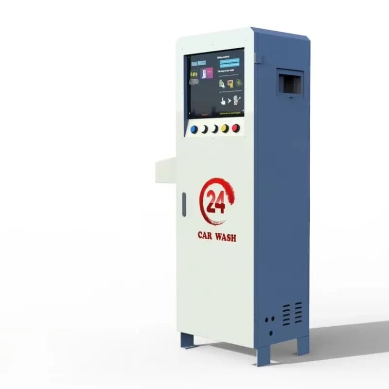 Machine de lavage de voitures en libre-service personnalisée, accepte les billets de banque, les piè