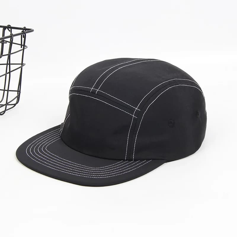 Casquette de baseball à 5 panneaux pour hommes et femmes, chapeau plat de skateboard Patricia, grand
