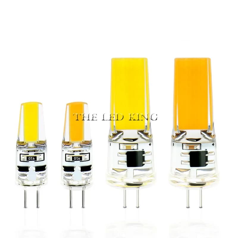 Ampoule LED G4 G9 E14 AC/DC à intensité variable 12V 220V 3W 6W 9W COB SMD, éclairage LED, remplace 