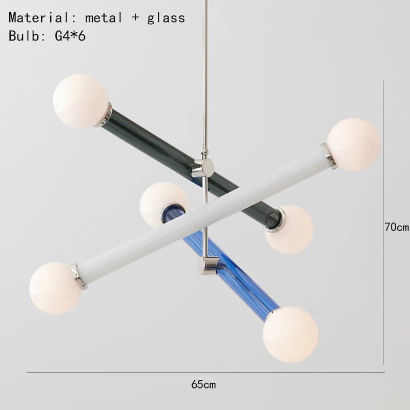 Bauhaus Lustre Moderne Minimaliste Led Lampe De Couleur Pour Salon Restaurant Boule Lumière Chambre 
