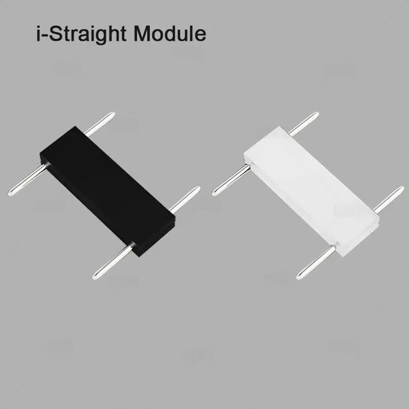 Système d'éclairage sur rail magnétique fin de 5 mm, projecteur sur rail, éclairage sur rail monté e