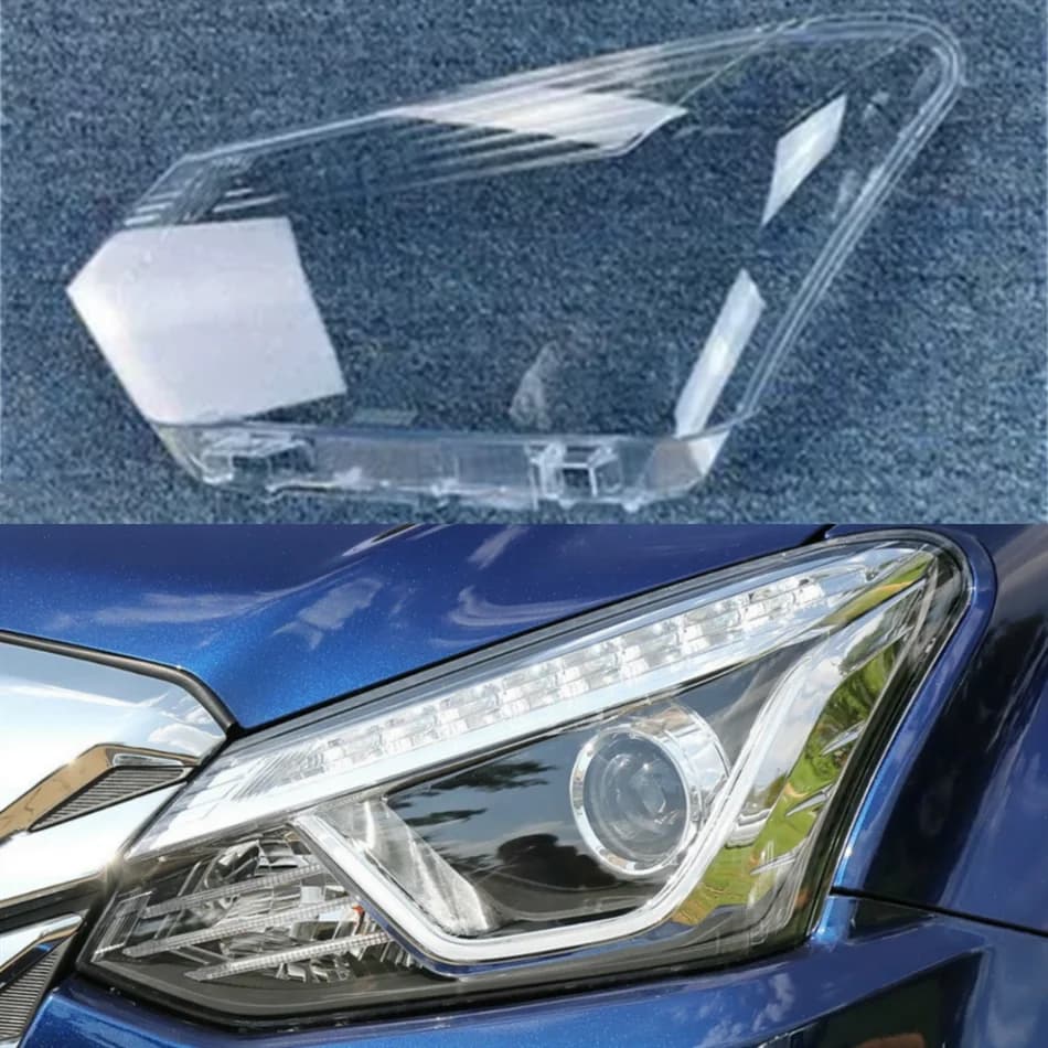 Pour Isuzu D-MAX 2019 2020 accessoires couvercle de lumières couvercle de Lampe de tête couvercle d'