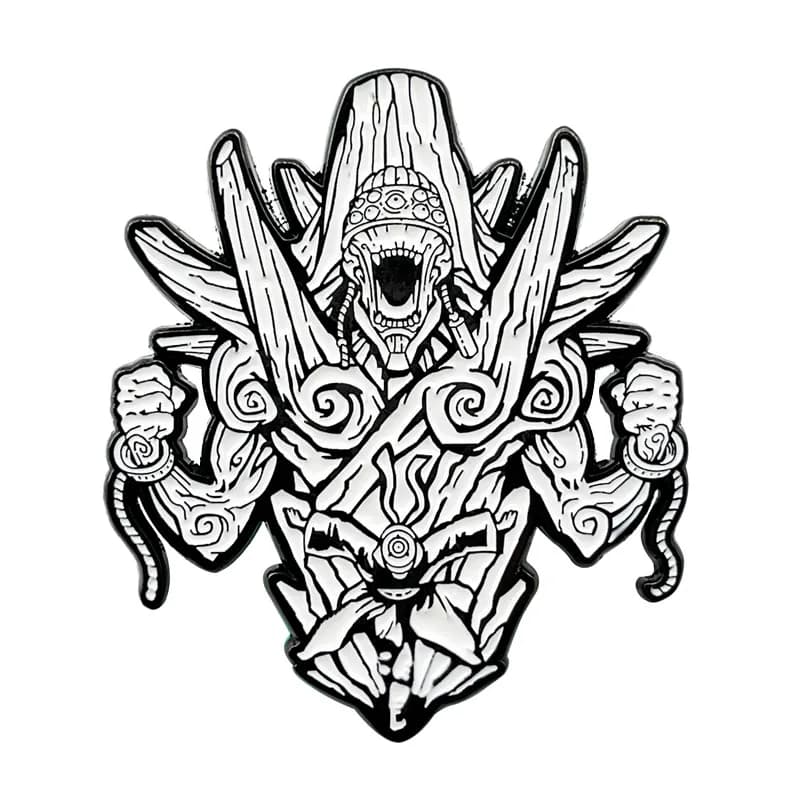 Naruto – Badge veilleuse créatif pour sac à dos, accessoires pour vêtements, épingle lumineuse