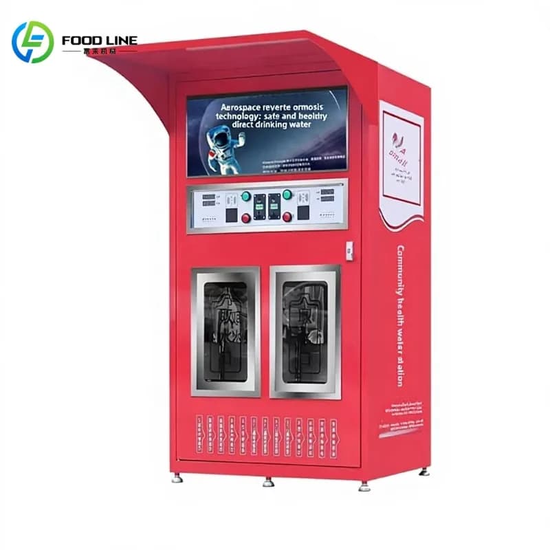 Station de remplissage d'eau automatique, distributeur d'eau potable pure pour centre commercial, hô