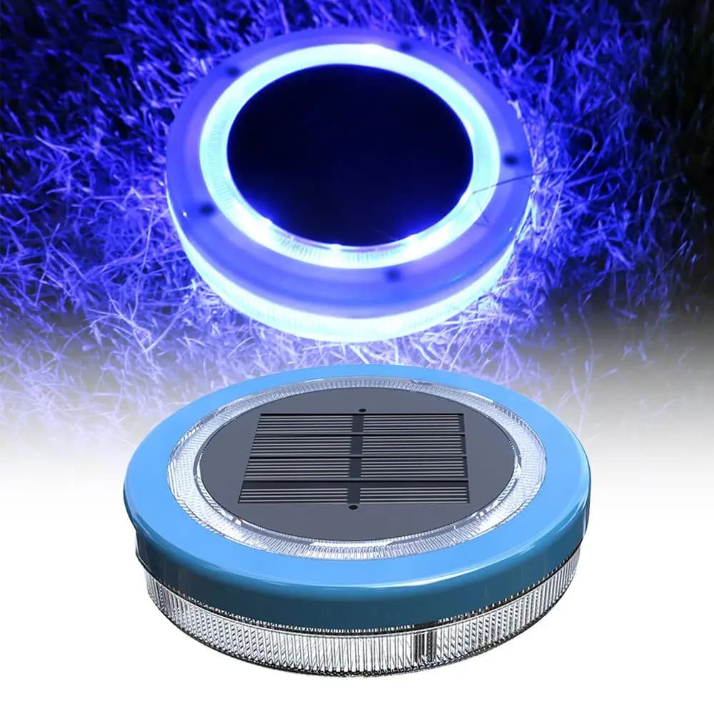 Lumière de piscine flottante solaire lumière sous-marine flottante lampe de piscine flottante solair
