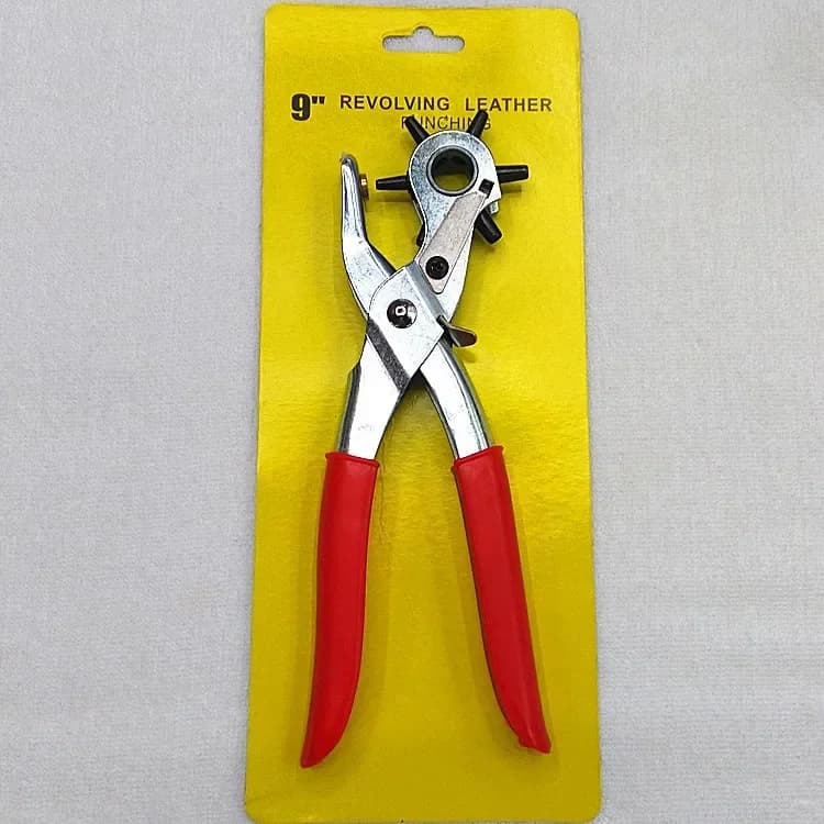 Pince rotative de 2 à 4.5mm pour ceintures de perçage de trous en cuir fin, perforateur de couture, 