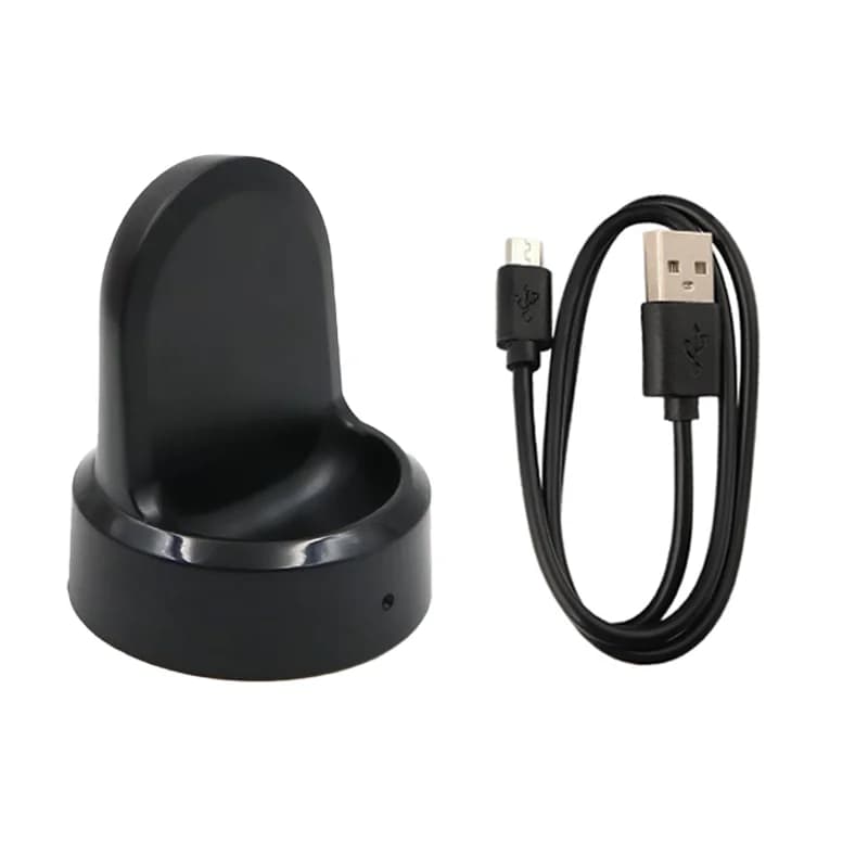 Station de chargement magnétique pour Samsung Gear S3/S2 et pour Galaxy Watch 1, 1 berceau de charge