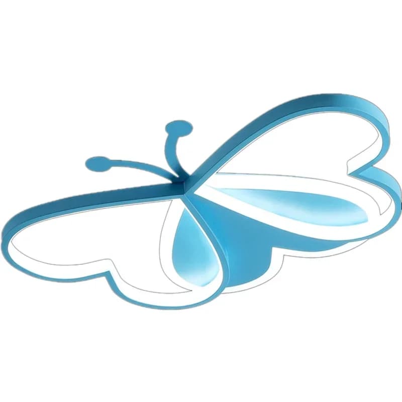Lampe de chambre d'enfant LED plafonnier Simple moderne créatif personnalisé chambre papillon Style 