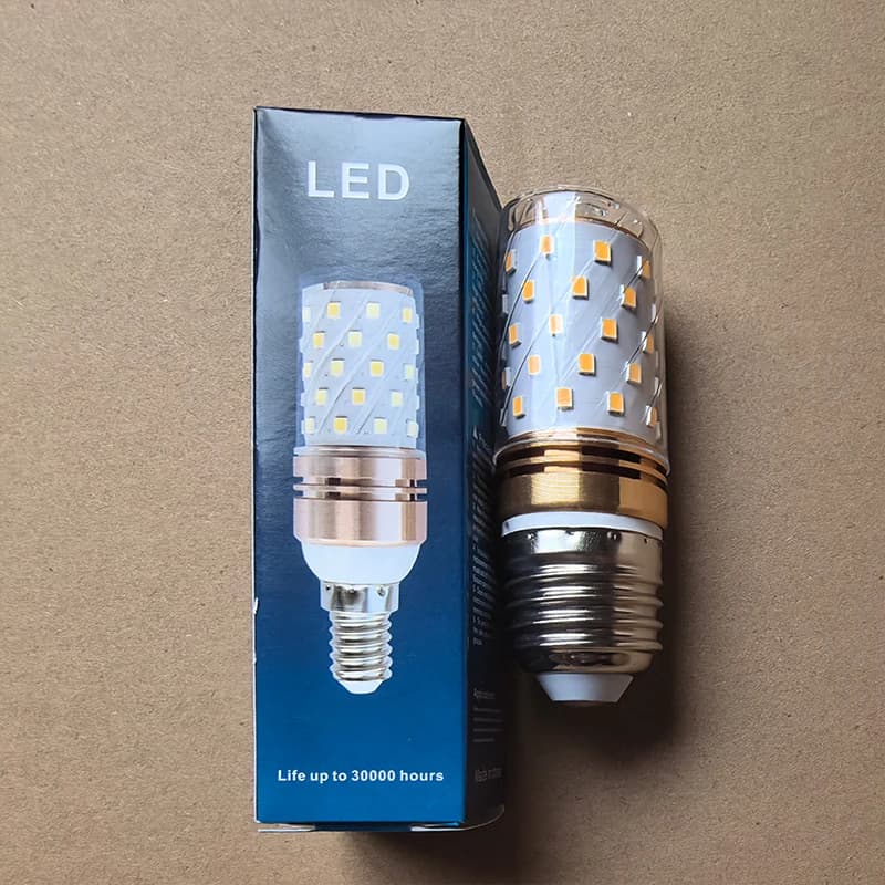 2026 SANDYHA moderne américain bleu verre lampadaire tissu abat-jour chaud lumière LED chambre Table