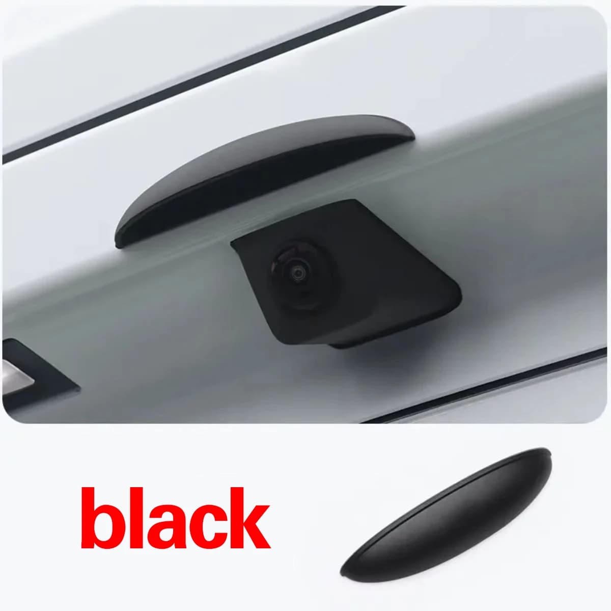 Caméra de recul en Silicone pour voiture, couverture d'ombrage de pluie, couverture de protection co