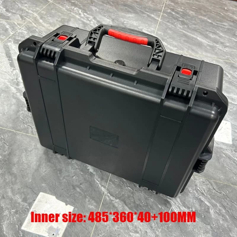 Mallette de rangement en plastique rigide, boîte de rangement pour drones professionnels, outils de 