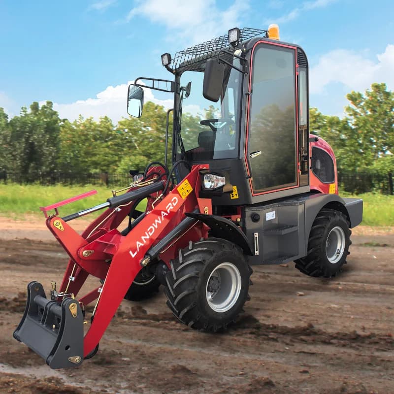 Farm Ranch utilise une chargeuse Diesel haute puissance 4 × 4, transporteur tout Terrain à roues, pe
