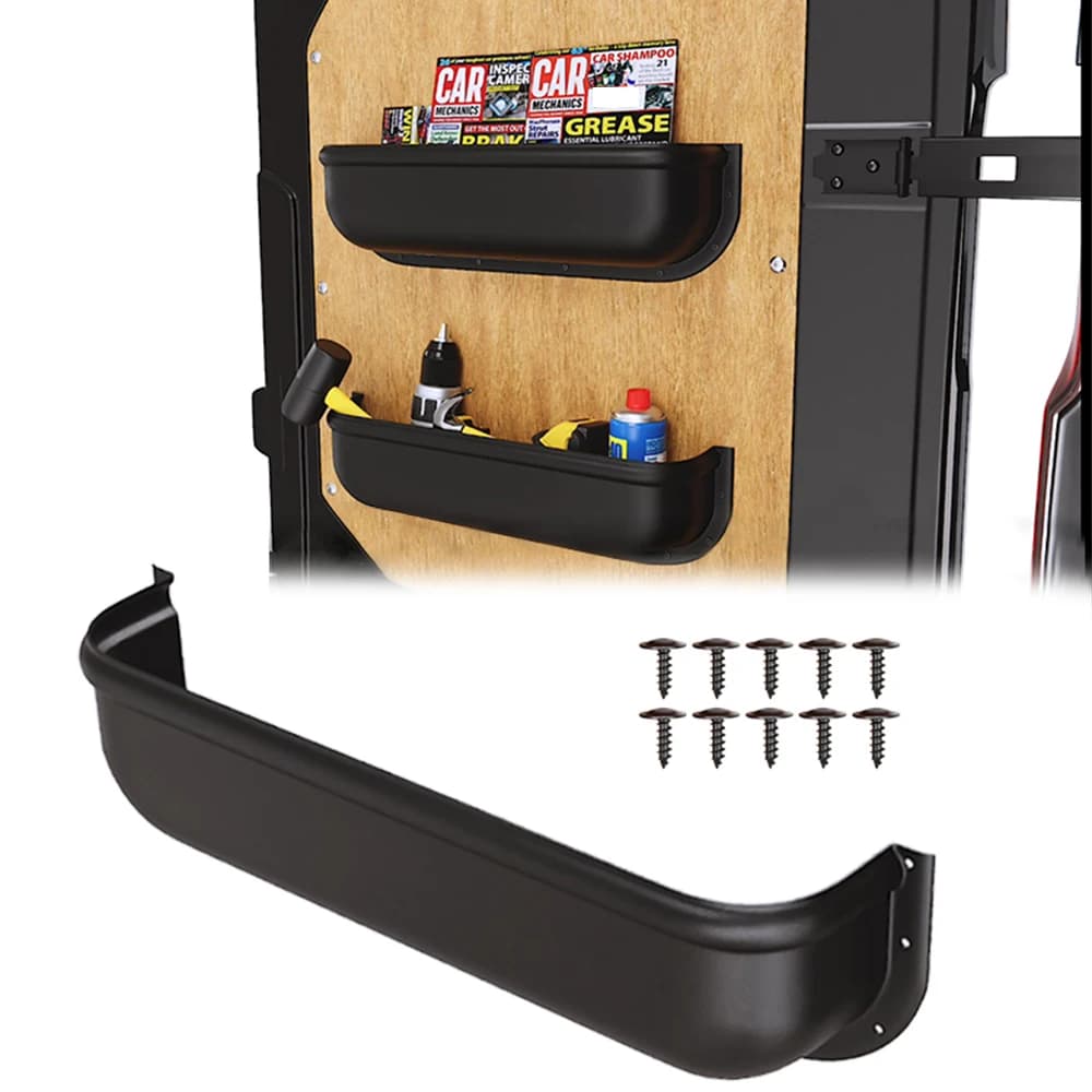 Boîte de rangement pour poignée de porte de voiture, boîte de rangement pour porte de camping-car, p