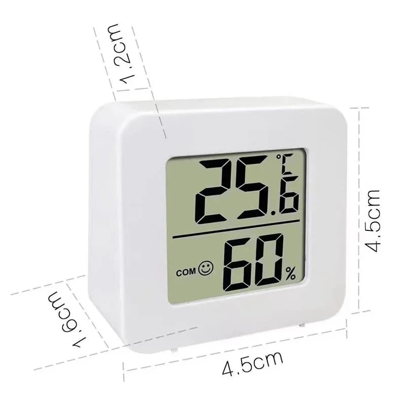 Mini thermomètre numérique LCD, hygromètre, température ambiante intérieure, capteur d'humidité, jau
