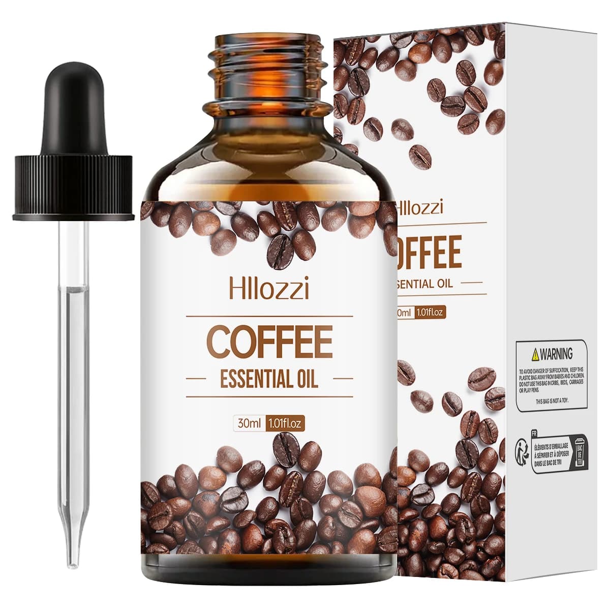 Huile essentielle de café 100ml/60ml/30ml, huiles essentielles de soins pour la peau, adaptées à tou