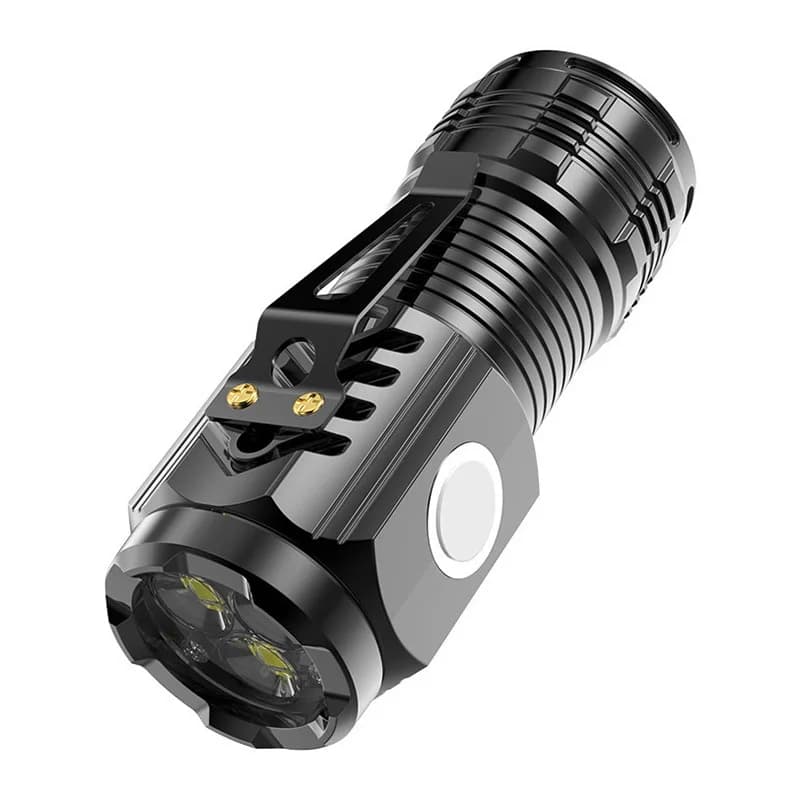 Mini Flash monstre à trois yeux, lampe de poche Super puissante, Rechargeable, Portable, éclairage e