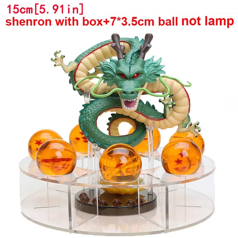 Dragon Ball Shenlong lampe Figurine Shenron DBZ Led veilleuse Shenlong 7 étoiles boules de cristal A