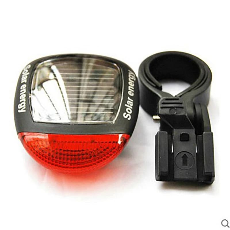 Feu arrière de vélo à énergie solaire LED, lampe de sécurité pour le cyclisme, feux arrière de sécur