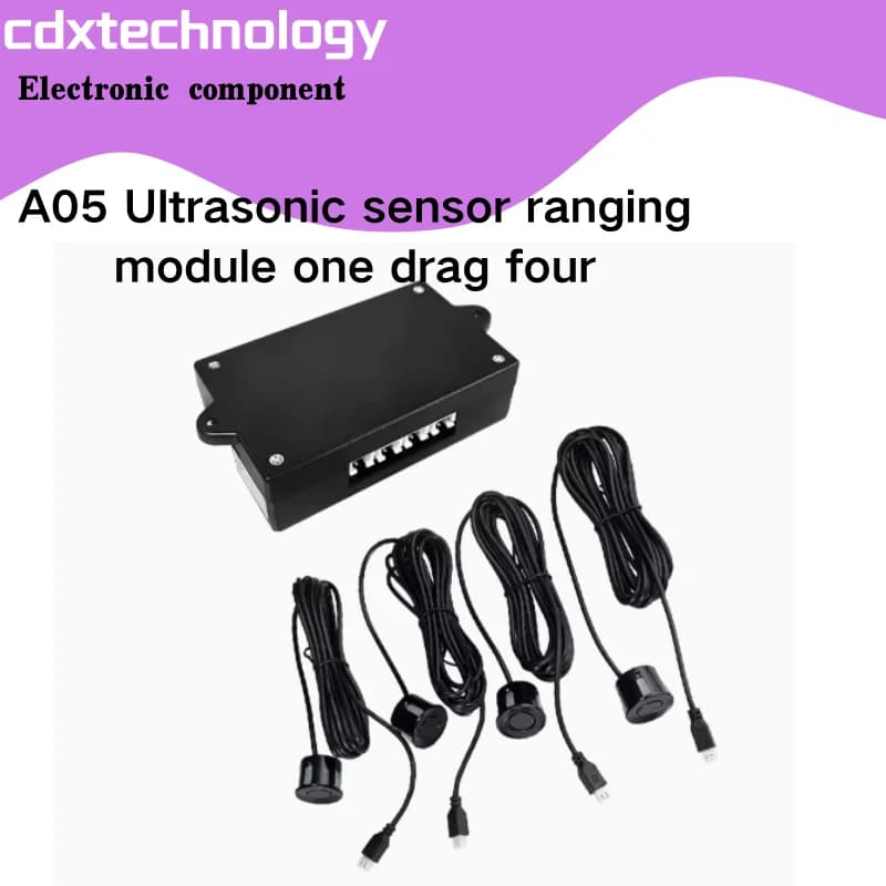 Capteur à ultrasons étanche A05, module de télémétrie, un quatre remorqués, multi-angle, large gamme