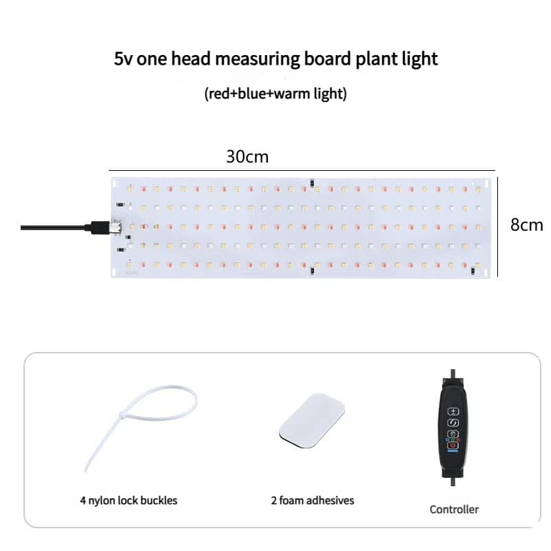 Lampe de culture LED Quantum Board à spectre complet USB pour serre intérieure, pépinière, culture h