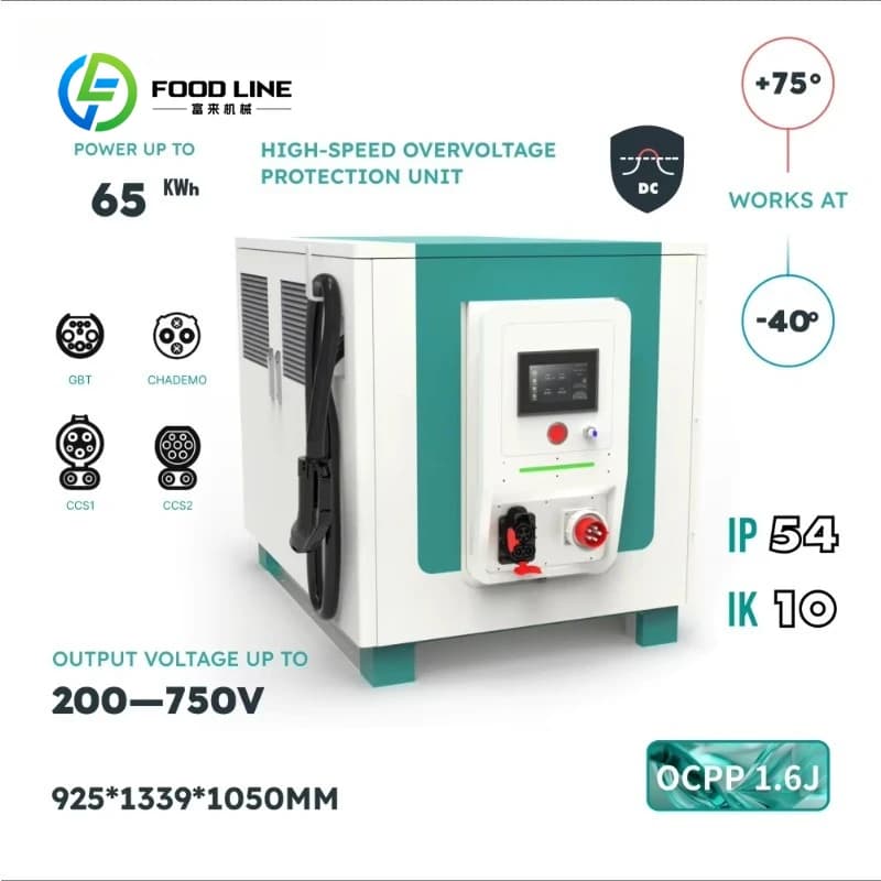 Chargeur de batterie mobile portable personnalisé pour véhicules électriques, station de charge rapi