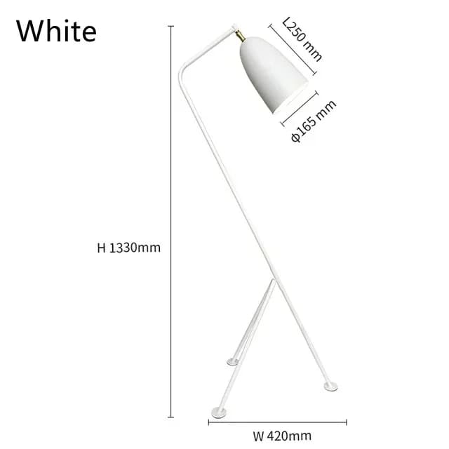 Danemark Designer Trépied Lampadaire Chambre Salon Étude Luminaires
