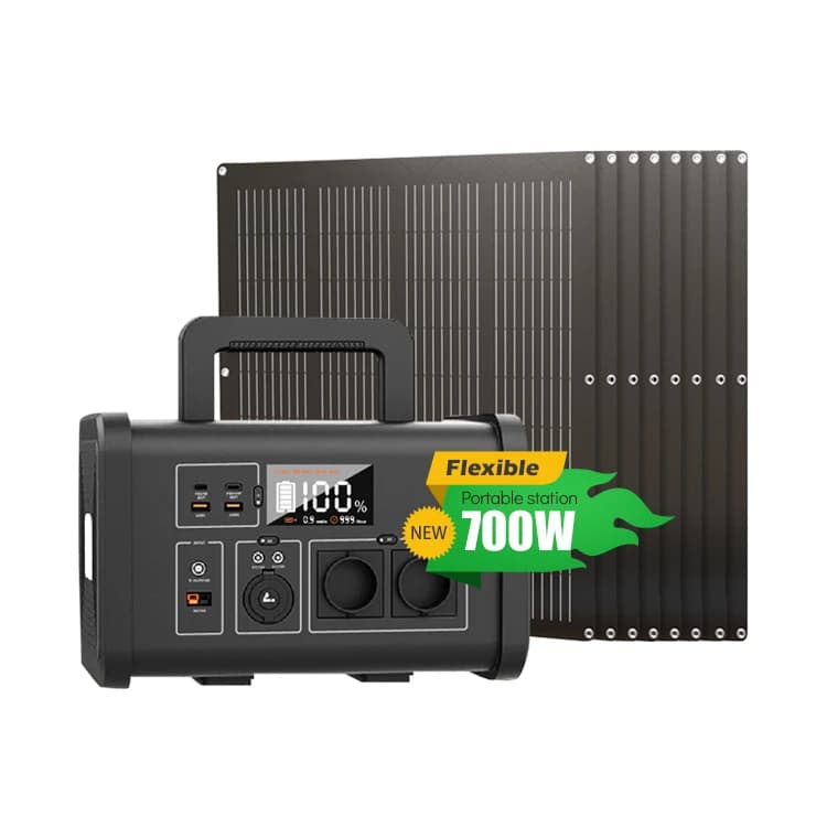 Panneau Photovoltaïque Flexible, Convertisseur Solaire avec Contrôleur de Charge MPPT, Batterie au L