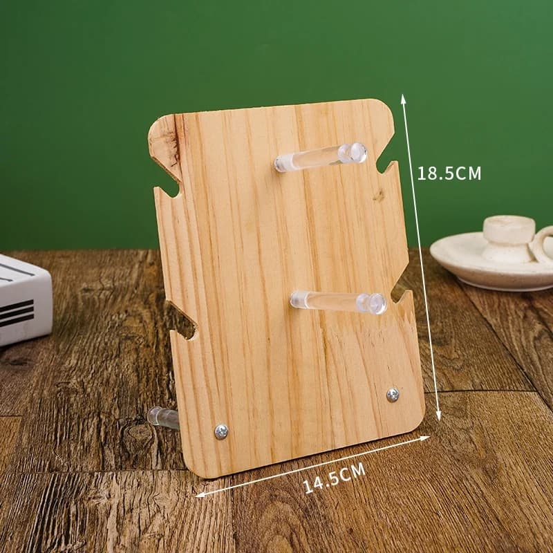 Panneau en bois avec présentoir de lunettes en bois acrylique transparent, support de rangement mult