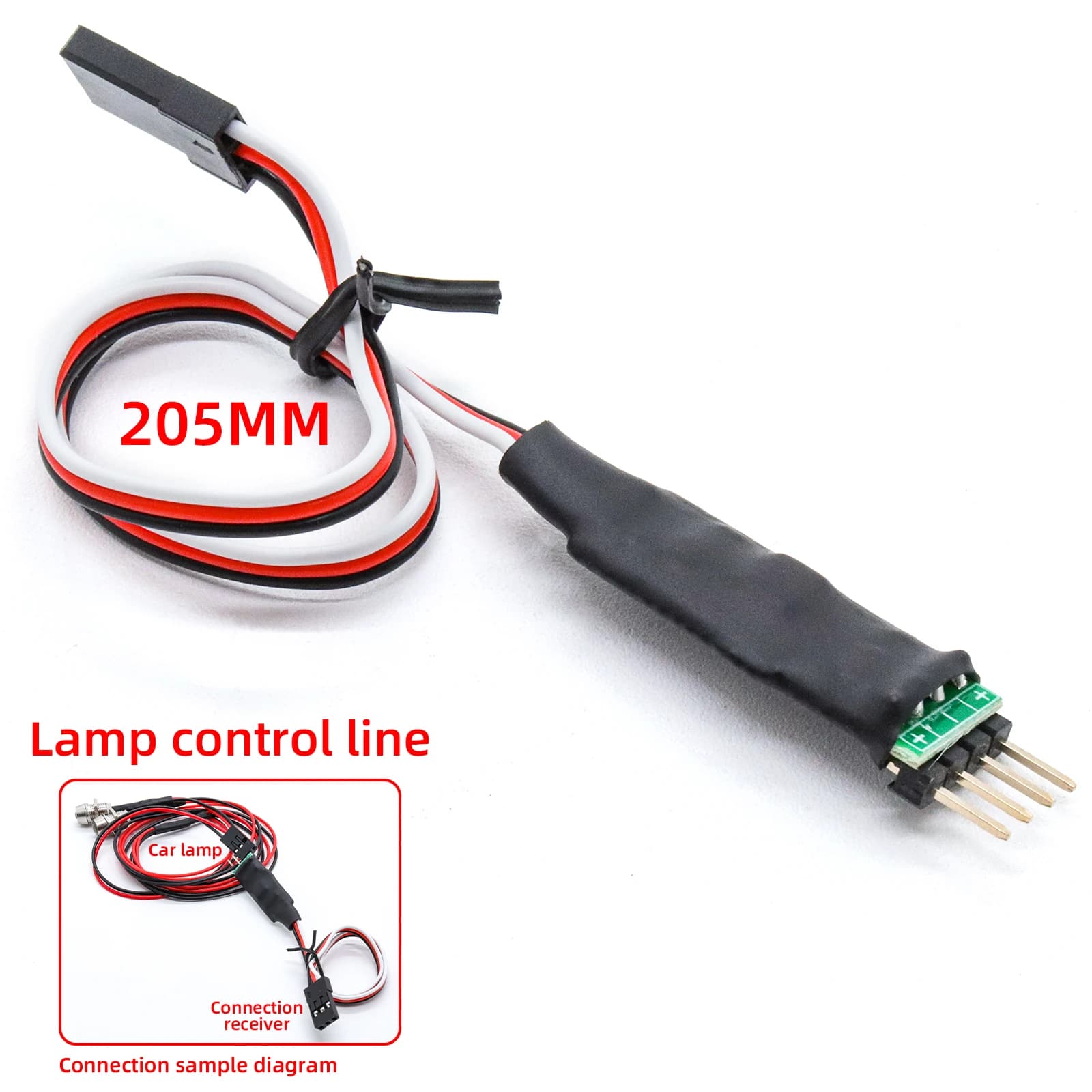 Kit de lampe de voiture RC universel, 3/5mm, interrupteur de lumière décoratif de couleur LED pour c