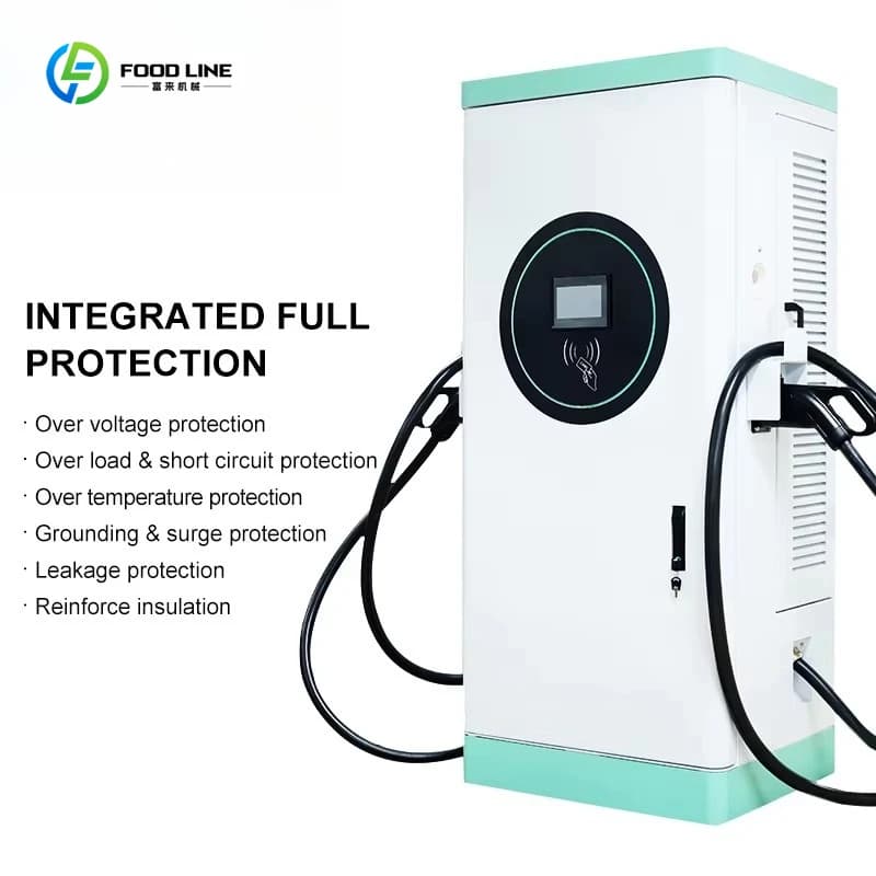 Station de recharge pour véhicules électriques à énergie nouvelle, sur pied, 150 kW CC, sur mesure