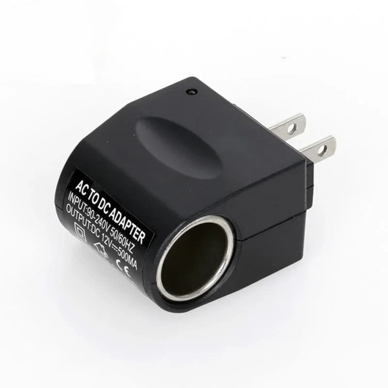 Adaptateur allume-cigare de voiture AC 220V à DC 12V, convertisseur de prise ue US, adaptateur de pr