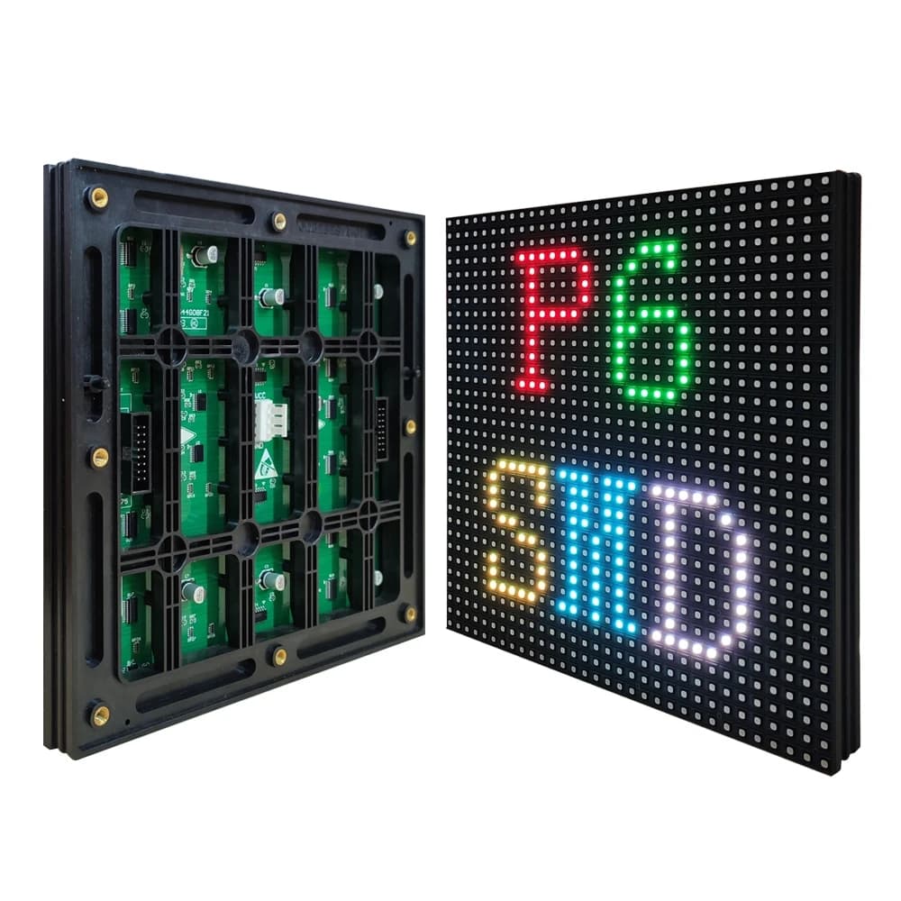 Module d'écran d'affichage LED P6 extérieur, HD, couleur pleine, SMD3535, étanche, panneau d'afficha