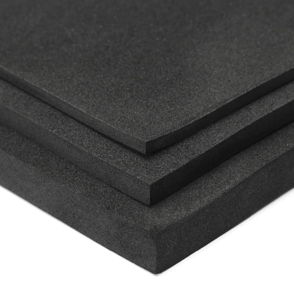 200x200mm 3/5/10/15mm ESD Anti statique broche Insertion haute densité insonorisation panneau de mou