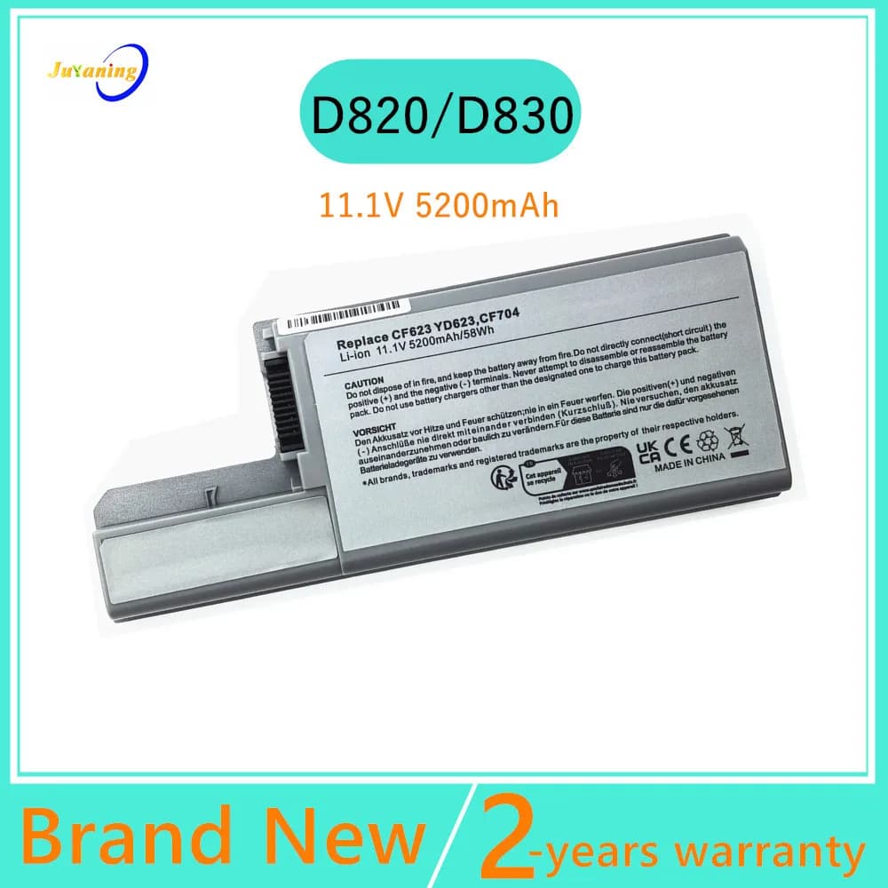 Batterie d'ordinateur portable Pour Dell Latitude D531 D531N D820 D830 Précision M4300 Station de Tr