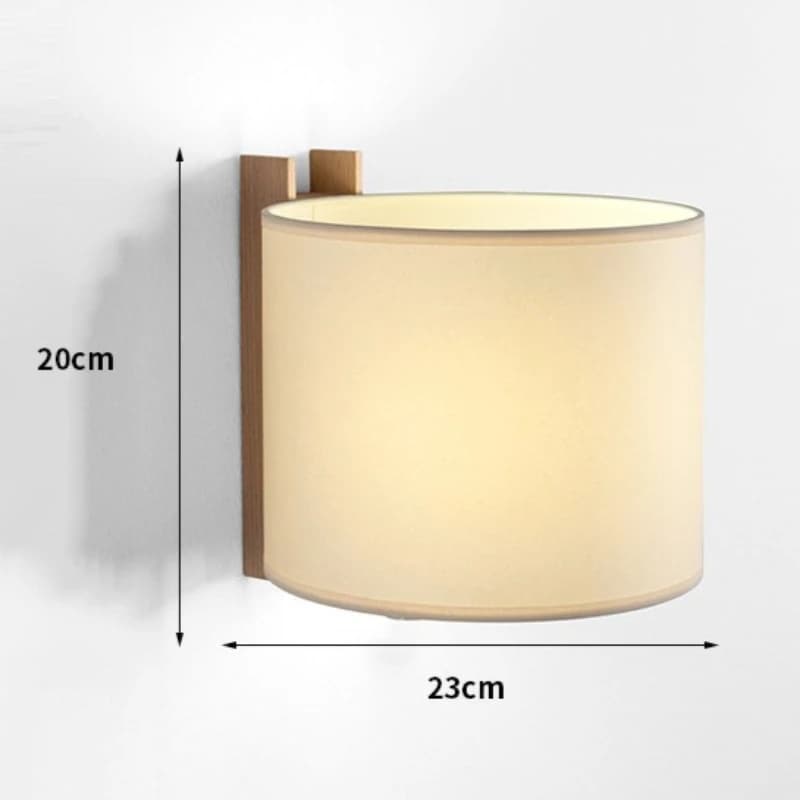 Lampe murale japonaise rétro, éclairage d'ambiance pour couloir, chambre à coucher, salon, luminaire