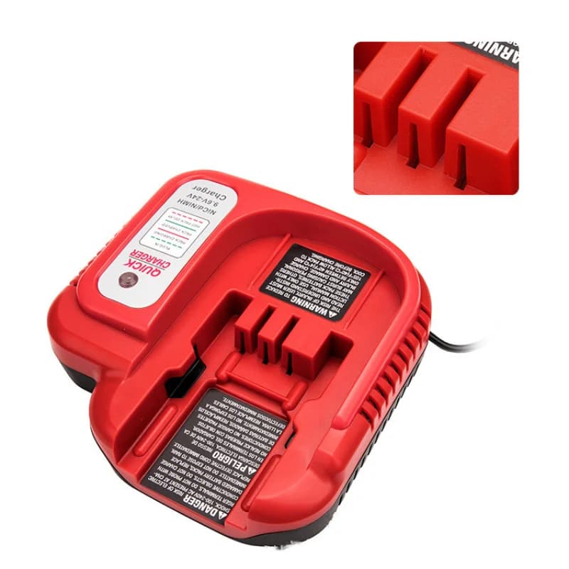 Chargeur de batterie de remplacement pour outil électrique BDFC240, pour batterie en Nickel Black & 